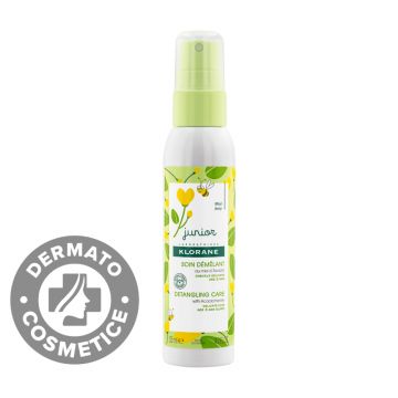 Spray pentru descurcarea parului copiilor cu miere de salcam, 125ml, Klorane Junior