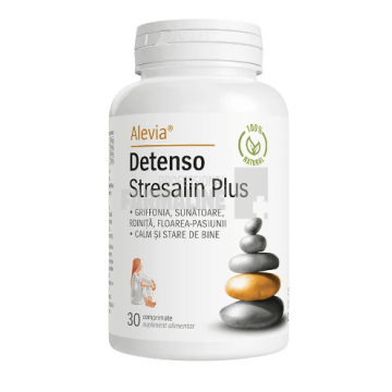 Alevia Detenso Stresalin Plus 30 comprimate