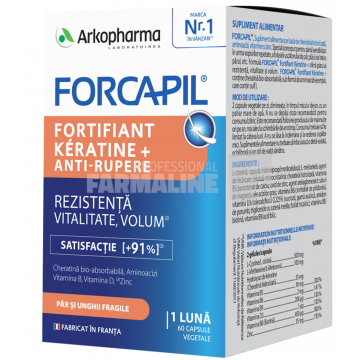 Arkopharma Forcapil Fortifiant Keratine+ 60 capsule