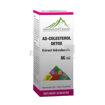 As - Colesterol Detox Extract hidroalcoolic 50ml