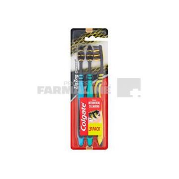 Colgate Periuta dinti zig zag charcol 3 bucati