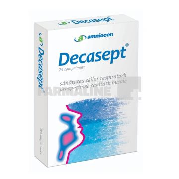 Decasept 24 comprimate