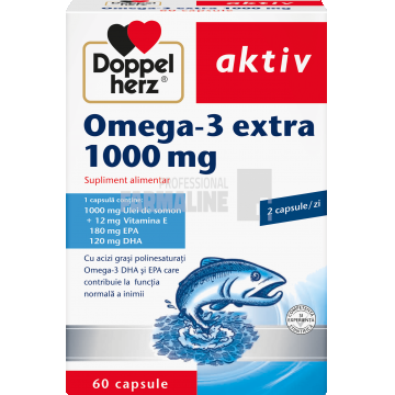 Doppelherz Omega 3 Extra 1000 mg 60 capsule