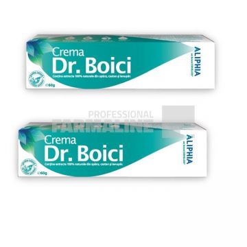 Dr. Boici  Crema cu Extract de Spanz,Castan si Ienupar  60g Oferta 1 + 1 - 50% din al II lea