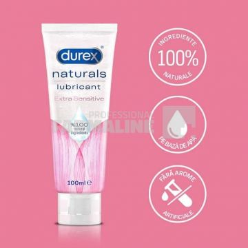 Durex Naturals Extra Sensitive Lubrifiant 100 ml