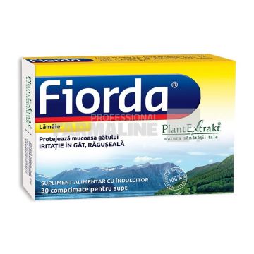 Fiorda cu aroma de lamaie 30 comprimate