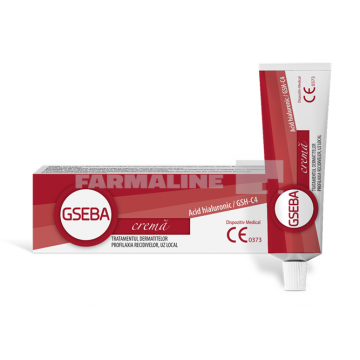GSEBA 0.4% Crema cu acid hialuronic 30 ml