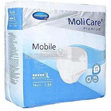 Hartmann Molicare Premium Mobile Chilot pentru incontinenta L 14 bucati