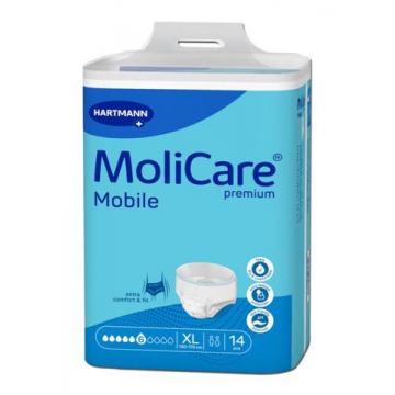 Hartmann Molicare Premium Mobile Chilot pentru incontinenta XL 14 bucati