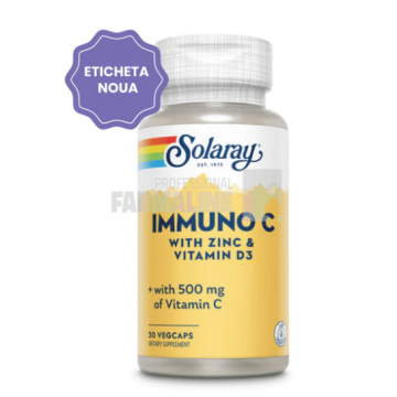 Immuno C cu Zinc & Vitamina D3 30capsule