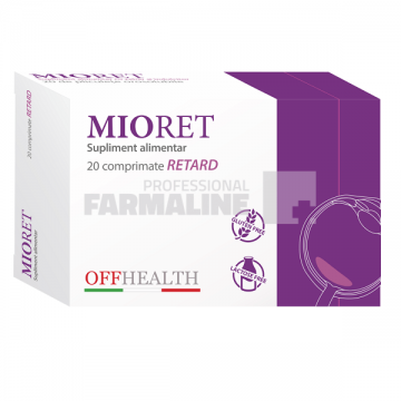 Mioret retard 20 comprimate