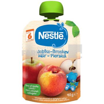 Nestle Piure mar cu piersica 6+ luni  90gr