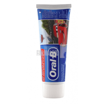 Oral B Pasta Dinti Kids Cars 3+ ani 75 ml