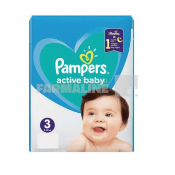Pampers Active Baby nr.3 6-10 kg 29 bucati
