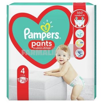 Pampers Pants Scutece nr.4 9-15 kg 25 bucati