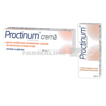 Proctinum crema 30 ml + Proctinum gel 200 ml Cadou