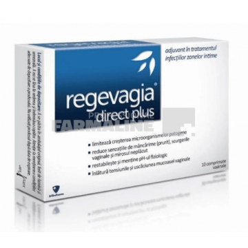 Regevagia Direct Plus 10 comprimate vaginale