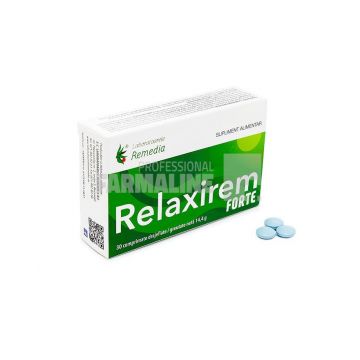 Relaxirem Forte 30 comprimate + Relaxirem forte 10 comprimate cadou