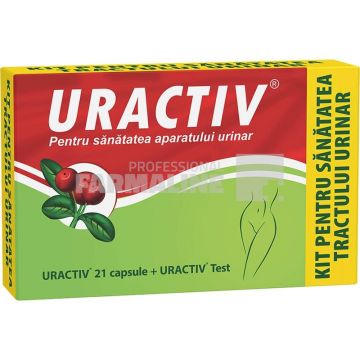 Uractiv 21 capsule + Uractiv test Cadou