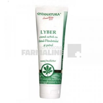 Viva Natura Lyber Crema activa cu untul pamantului si petrol 75 ml