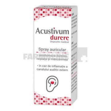 Zdrovit Acustivum Durere Spray auricular 20 ml