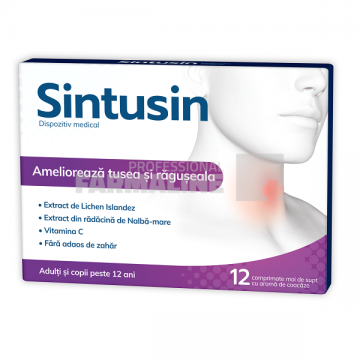 Zdrovit Sintusin 12 comprimate de supt