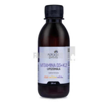 Adelle Davis Vitamina D3 + K2 Lipozomala 200 ml