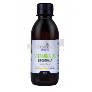Adelle Davis Vitamina D3 Lipozomala 200 ml
