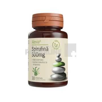 Alevia Spirulina 500 mg 30 comprimate