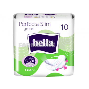 Bella Perfecta Slim Green 10 absorbante