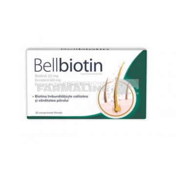 Bellbiotin 30 comprimate filmate