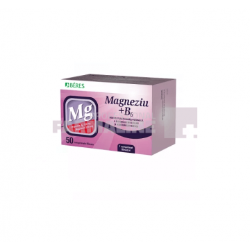 Beres Magneziu + B6 50 comprimate