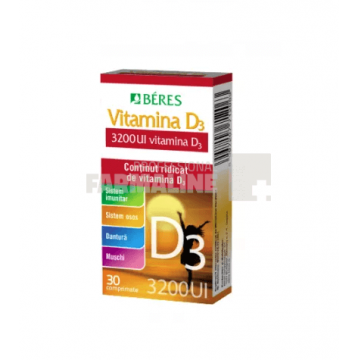 Beres Vitamina D3 32000 U.I. 30 comprimate