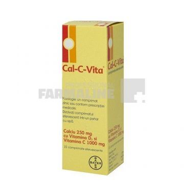 Cal - C - Vita R 10 comprimate efervescente
