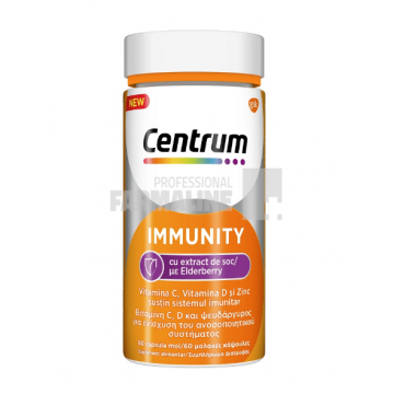 Centrum Immunity cu extract de soc 60 capsule moi