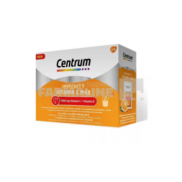 Centrum Immunity Vitamina C Max pulbere 14 plicuri