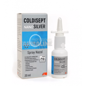 Coldisept NanoSilver spray nazal 20 ml