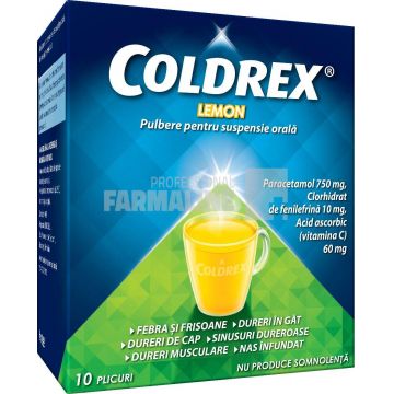 Coldrex Lemon 10 plicuri