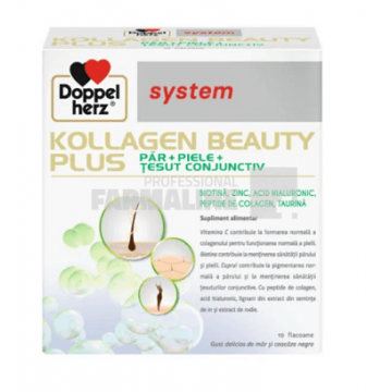 Doppelherz System Kollagen Beauty Plus 10 flacoane