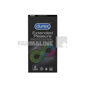 Durex Extended Pleasure Prezervative 6 bucati