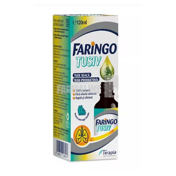 Faringo Tusiv sirop pe baza de plante 120 ml