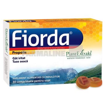 Fiorda cu propolis 30 comprimate de supt