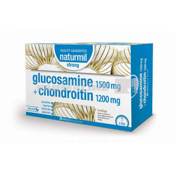 Naturmil Glucosamin + Chondroitin 15 ml x 20 flacoane