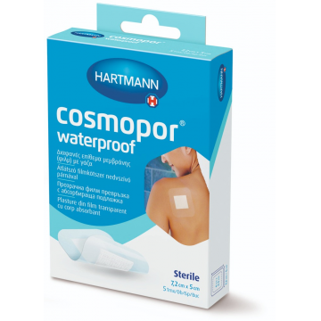 Hartmann Cosmopor Waterproof Plasturi sterili 7.2 cm x 5 cm 5 bucati