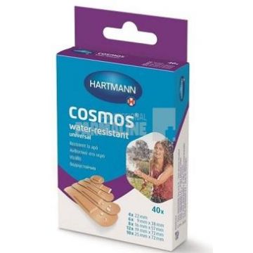 Hartmann Cosmos Water Resistant Universal plasturi 5 marimi 40 bucati