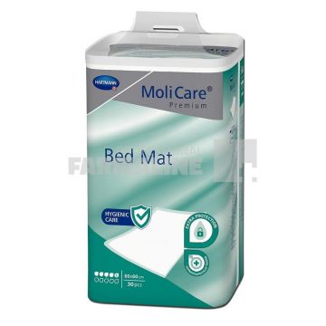 Hartmann Molicare Premium Bed Mat 5 picaturi aleze 60cm X 60cm 30 bucati