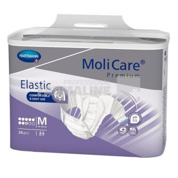 Hartmann Molicare Premium Elastic 8 picaturi Scutece incontinenta M 26 bucati