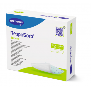 Hartmann Resposorb Silicone pansament 12,5 x 12,5 cm 10 bucati