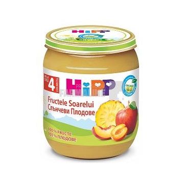 Hipp bio organic piure fructele soarelui 4+ luni 125 g