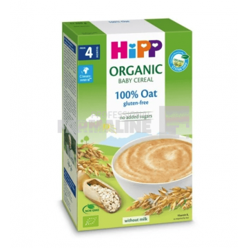 Hipp Organic Cereale cu ovaz integral 4+ luni 200 g